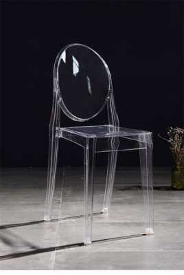 透明凳子摄影作品图集（透明塑料椅子图片大全）-图2